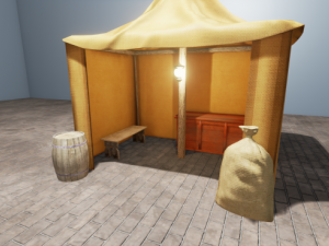 camp set 3D 模型