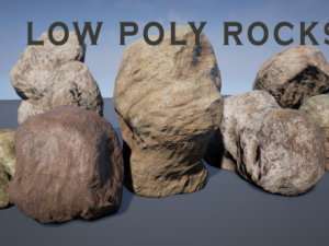 rock set 3D Model