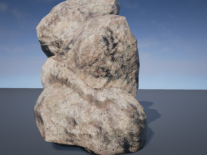 rock set Model 3D