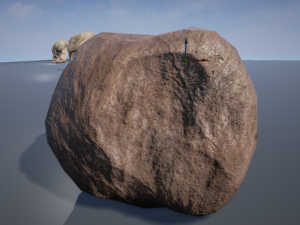rock set Model 3D