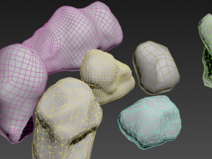 rock set Model 3D