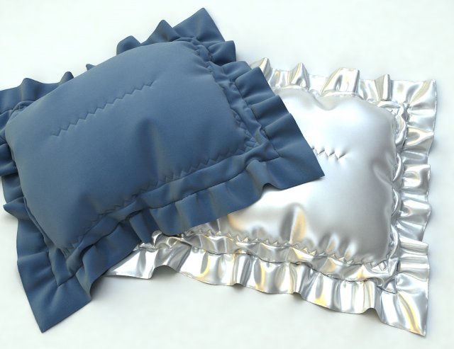 simple decor pillow 3D 모델 .c4d .max .obj .3ds .fbx .stl .blend 