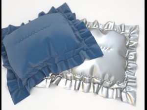 simple decor pillow 3D 모델