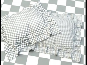 simple decor pillow 3D Model