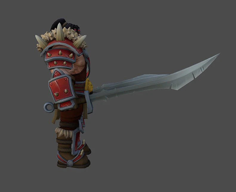 gladiator 3D Model .c4d .max .obj .3ds .fbx .stl .blend 