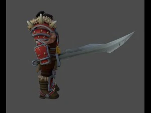 gladiateur Modèle 3D