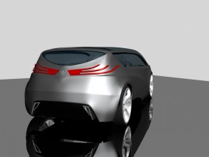 concept electric 3D Modell