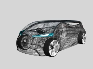 concept electric 3D Model