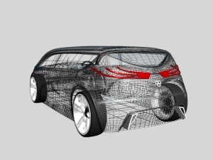 concept electric 3D Modell