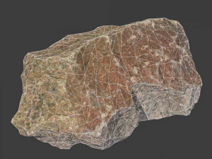 pedra de avel&atilde; Modelo 3D