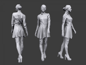 lowpoly people casual pack vol 4 Modelo 3D