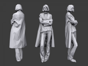 lowpoly people casual pack vol 5 3D Модель