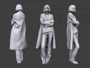 lowpoly people casual pack vol 5 3D Model