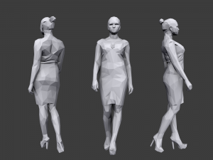 lowpoly people casual pack vol 6 3D Модель