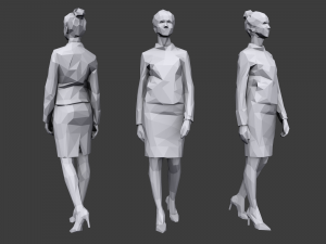lowpoly people casual pack vol 7 3D 模型