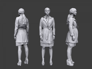 lowpoly people casual pack vol 7 3D 模型