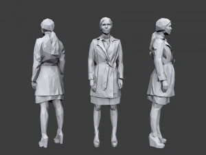 lowpoly people casual pack vol 7 3D Model