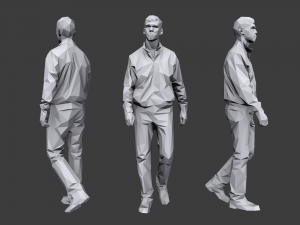 lowpoly people casual pack vol 8 3D 모델