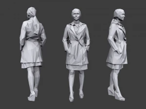 lowpoly people casual pack vol 9 3D Model
