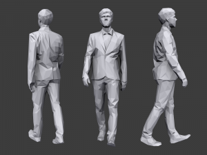 lowpoly people casual pack vol 9 Modello 3D