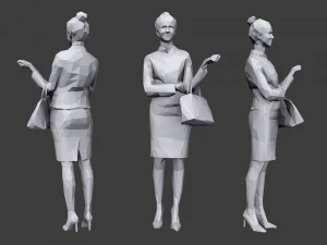 lowpoly people casual pack vol 9 3D Model