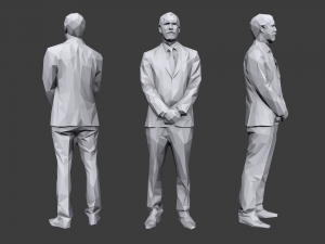 lowpoly people casual pack vol 10 Modèle 3D