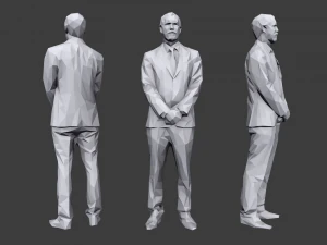 lowpoly people casual pack vol 10 3D Model
