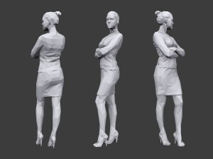 lowpoly people casual pack vol 11 Modelo 3D