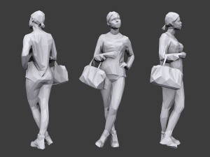 lowpoly people casual pack vol 11 Modelo 3D