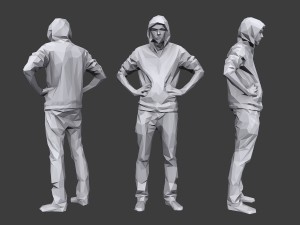 lowpoly people casual pack vol 12 Modelo 3D