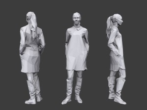 lowpoly people casual pack vol 12 Modelo 3D