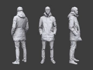 lowpoly people casual pack vol 16 3D Model