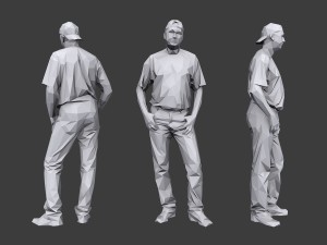 lowpoly people casual pack vol 16 3D Model