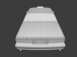 chevrolet caprice new york taxi Model 3D