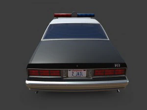 chevrolet caprice police edition 3D Model