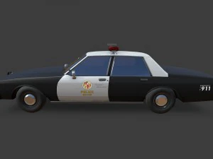 chevrolet caprice police edition 3D Model