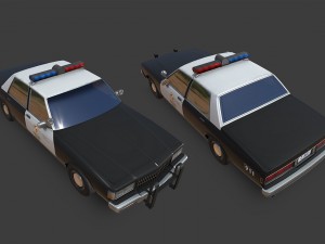chevrolet caprice police edition Model 3D
