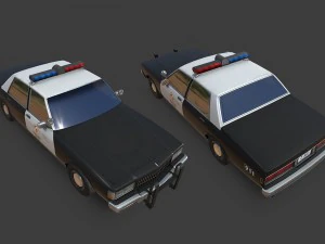 chevrolet caprice police edition 3D Model