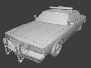 chevrolet caprice police edition 3D Model