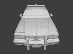 chevrolet caprice police edition 3D Model