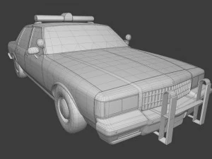 chevrolet caprice police edition 3D Model
