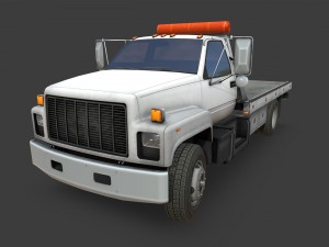 top kick truck 3Dモデル