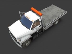 top kick truck 3D Модель