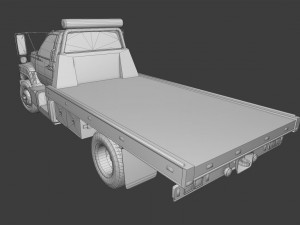 top kick truck 3D Модель