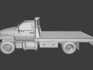 top kick truck 3D Модель