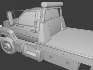 top kick truck 3D Модель