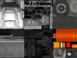 top kick truck 3D Model