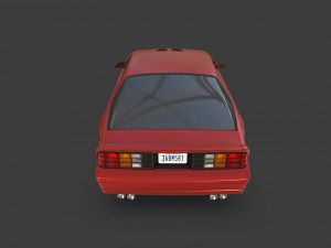 chevrolet camaro 1990 3D Модель