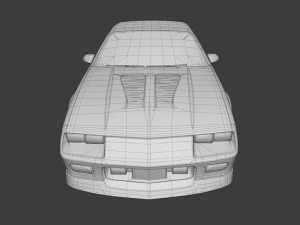 chevrolet camaro 1990 3D Модель