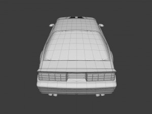 chevrolet camaro 1990 3D Модель